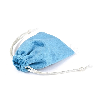 Velvet Jewelry Drawstring Storage Pouches TP-Q001-01A-1