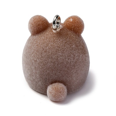 Flocky Animal Resin Pendants FIND-S001-05C-1