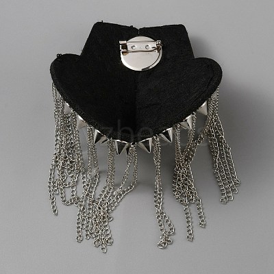 Fashionable Tassel Epaulettes AJEW-WH0413-04P-1
