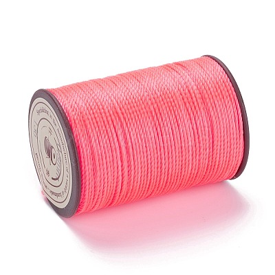 Round Waxed Polyester Thread String YC-D004-02E-136-1
