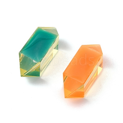 Resin Double Terminated Pointed Beads CRES-T014-26-1