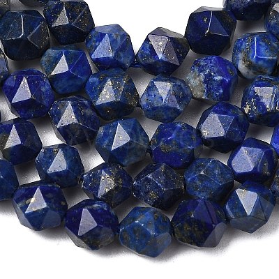 Natural Lapis Lazuli Beads Strands G-Z119-A39-01-1