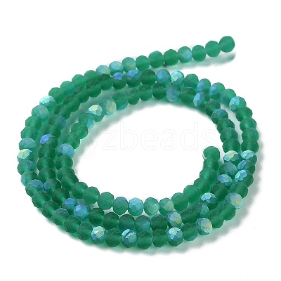 Transparent Glass Beads Strands LS-EGLA-A034-T4mm-MB18-1