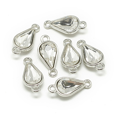 Alloy Glass Links connectors PALLOY-T025-8x13mm-01-1
