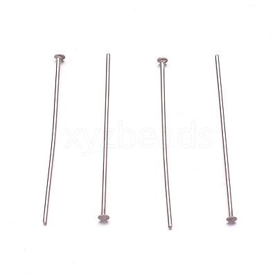 Tarnish Resistant 304 Stainless Steel Flat Head Pins STAS-H358-09C-1