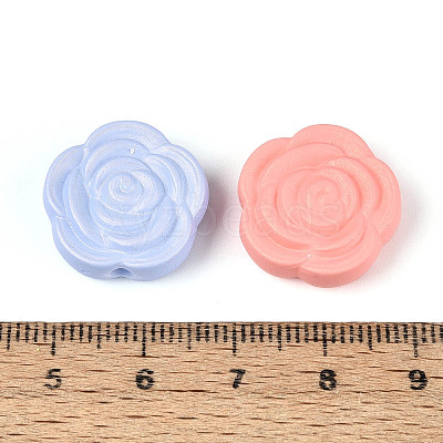 Opaque Acrylic Beads SACR-T020-02M-1
