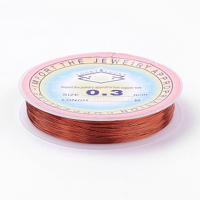 Copper Jewelry Wire CWIR-CW0.3mm-10-1