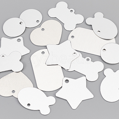 Aluminum Big Pendants ALUM-BC0001-49-1