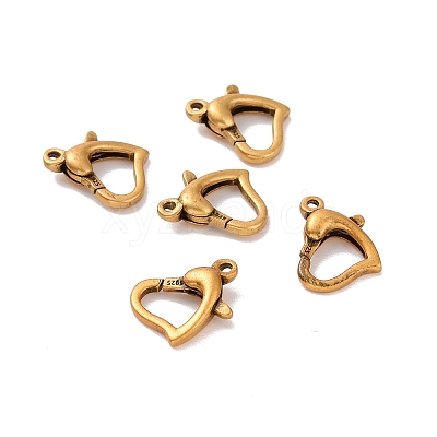 925 Sterling Silver Lobster Claw Clasps STER-D036-01AG-1