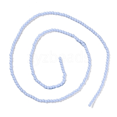 Imitation Jade Glass Beads Strands GLAA-K062-A01-04-1