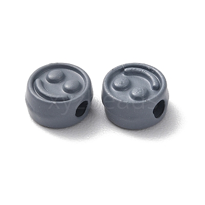 Spray Painted Alloy Beads PALLOY-M215-16N-1