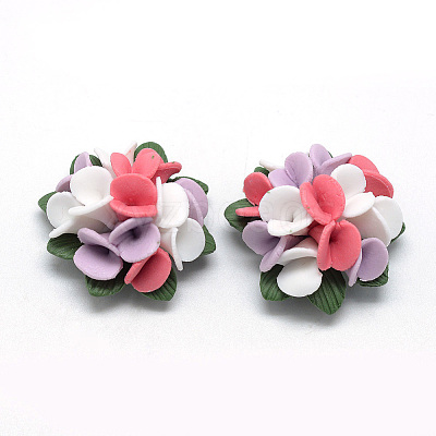 Handmade Porcelain Cabochons PORC-S1008-42C-1