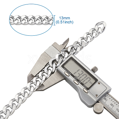Aluminium Curb Chains CHA-TAC0001-01S-1