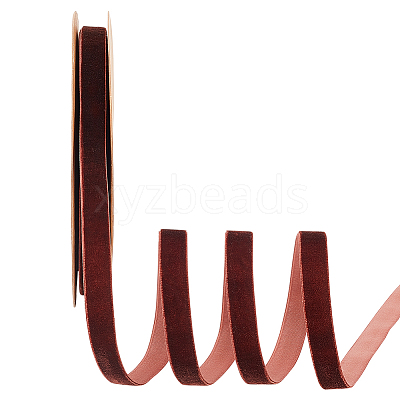Single Face Velvet Ribbons OCOR-WH0080-14C-01-1