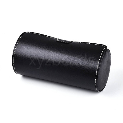 3-Slot Column PU Leather Watch Boxes CON-T001-02A-1