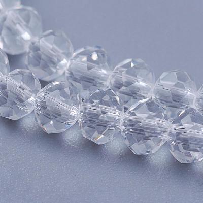 Imitation Crystal Glass Beads GLAA-D030-1-1