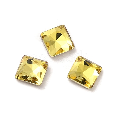 Glass Rhinestone Cabochons RGLA-P037-06A-D226-1