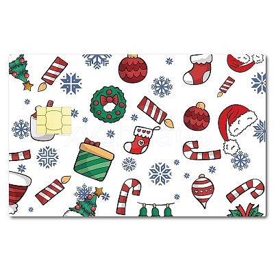 PVC Plastic Waterproof Card Stickers DIY-WH0432-058-1