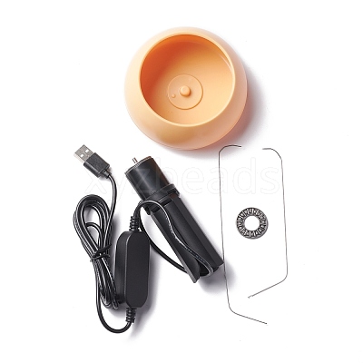 Electric Plastic Seed Bead Spinner TOOL-F018-01-1