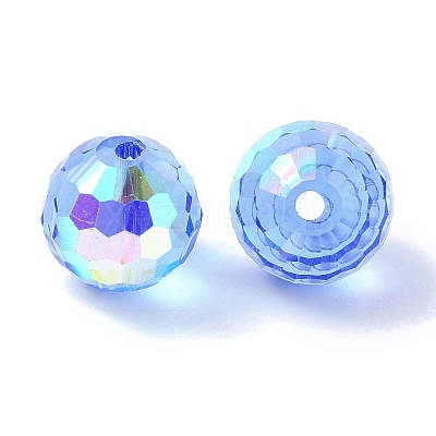 AB Color Plated Glass Beads EGLA-P059-02B-AB19-1