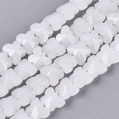 Imitation Jade Glass Beads Strands GLAA-Q118-01A-A05-1