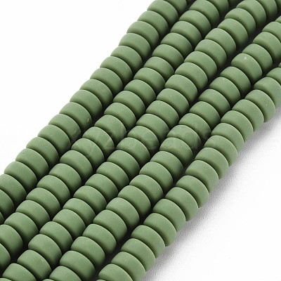 Handmade Polymer Clay Beads Strands CLAY-N008-105-1