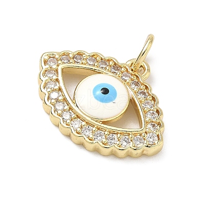 Brass Micro Pave Cubic Zirconia Pendants LS-KK-H255-02B-G03-1