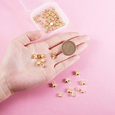 Brass Beads KK-PH0034-67G-1