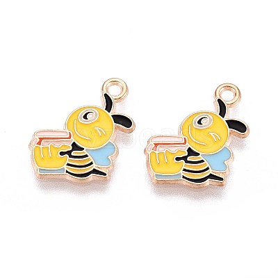 Alloy Enamel Pendants ENAM-T022-56B-1