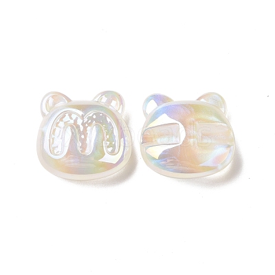 Opaque Acrylic Beads OACR-A010-07D-1