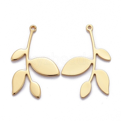 Brass Pendants X-KK-Z009-12G-1