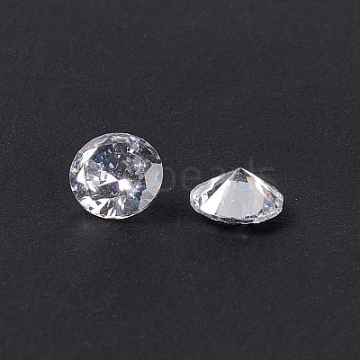 Clear Grade A Diamond Shaped Cubic Zirconia Cabochons X-ZIRC-M002-5mm-007-1