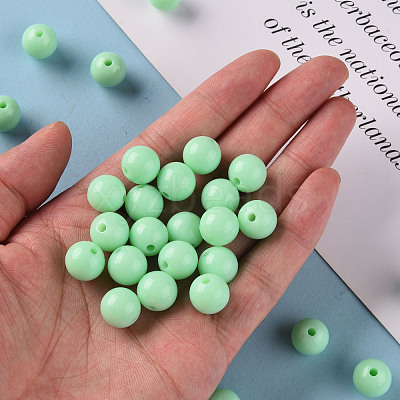 Opaque Acrylic Beads MACR-S370-C12mm-A05-1