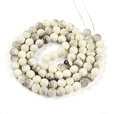 Baking Paint Glass Beads X1-DGLA-N013-10mm-02-1