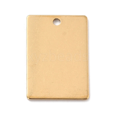 Ion Plating(IP) 201 Stainless Steel Pendant STAS-Z038-01G-C-1