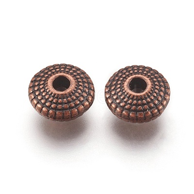 Tibetan Style Alloy Spacer Beads RLF0391Y-1