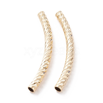 Brass Tube Beads X-KK-Y003-87C-G-1