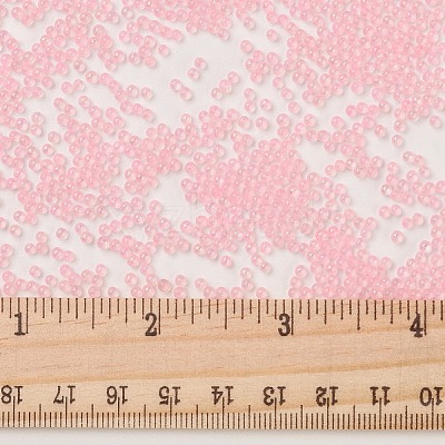 Luminous Transparent Glass Seed Round Beads GLAA-F124-D06-A-1
