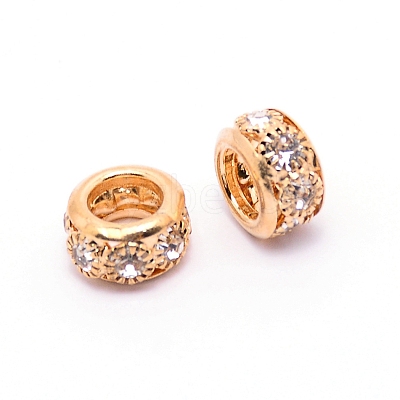 Alloy Crystal Rhinestone Beads PALLOY-WH0081-52B-03-1