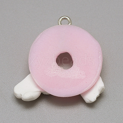 Handmade Polymer Clay Pendants X-CLAY-Q240-021B-1