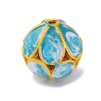 Handmade Cloisonne Beads KK-U042-13A-02-1
