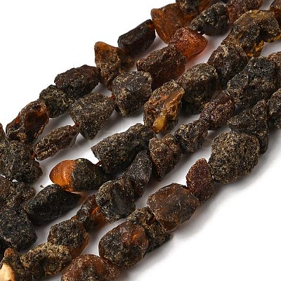 Raw Rough Natural Amber Beads Strands GG-CBAC13F-D01-01-1