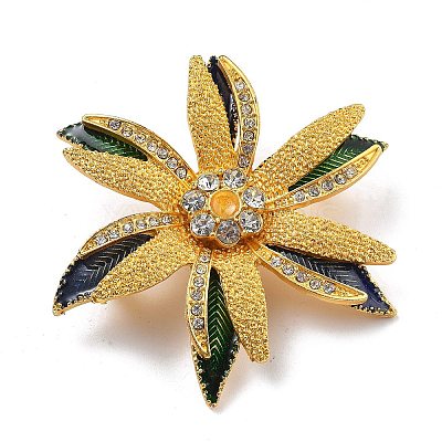 Flower Enamel Pins JEWB-Z034-05G-1