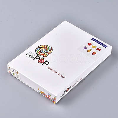 DIY Diamond Painting Stickers Kits For Kids DIY-F051-10-1
