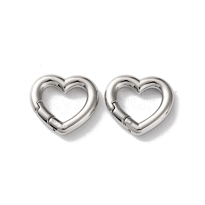 304 Stainless Steel Spring Gate Clasps LS-STAS-A193-03P-1