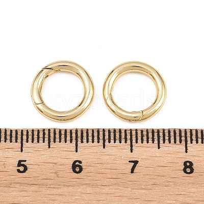 Brass Spring Gate Rings KK-H292-58D-G-1