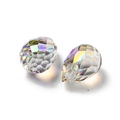 Electroplate Glass Beads EGLA-A041-02-HR02-1