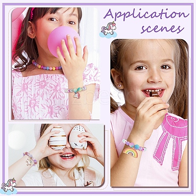 DIY Unicon Bracelet Making Kits DIY-SC0018-81-1