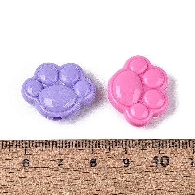 Opaque Plastic Beads KY-N025-23-1
