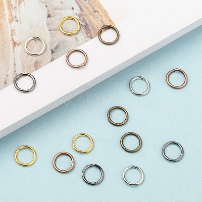 Brass Open Jump Rings JRC8MM-M-1